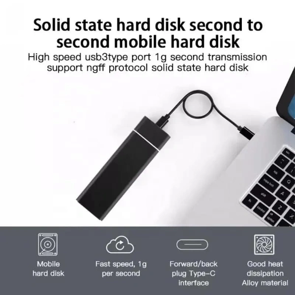Metal Usb 3.1 to pci-e Nvme SSD Enclosure nvme (5+29)SSD Casing