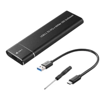 Metal Usb 3.1 to pci-e Nvme SSD Enclosure nvme (5+29)SSD Casing