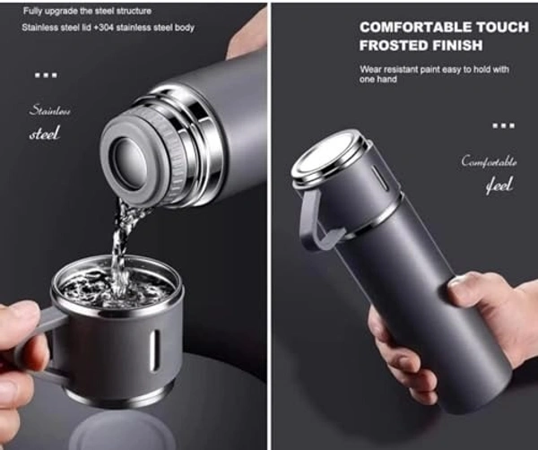 Electric kettle+vaccum flask set combo