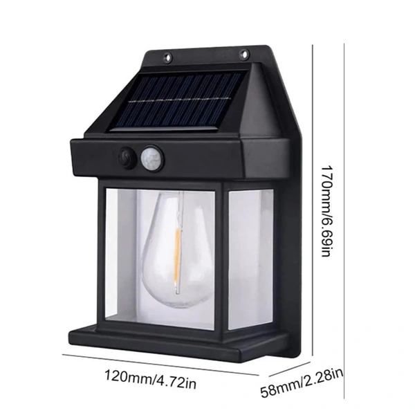 Solar wall light