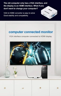 VGA to HDMI (MINI)                       