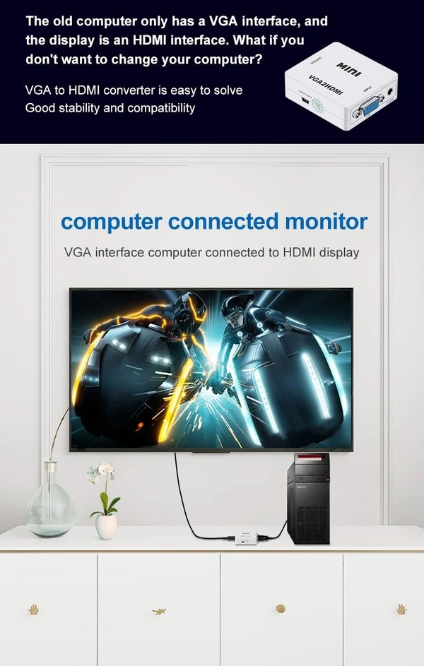 VGA to HDMI (MINI)                       