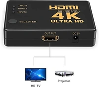 (Heavy model) 3Port HDMI Switch with Remote