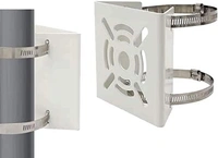 CCTV Stand Square with 2 clip