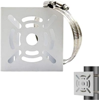 CCTV Stand Square with 2 clip