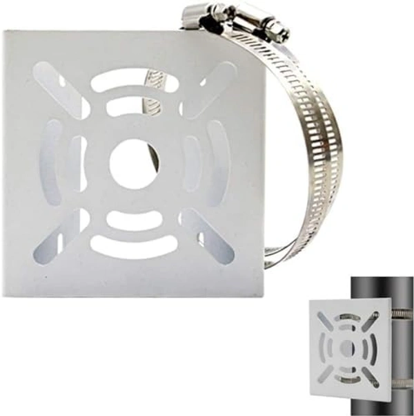 CCTV Stand Square with 2 clip