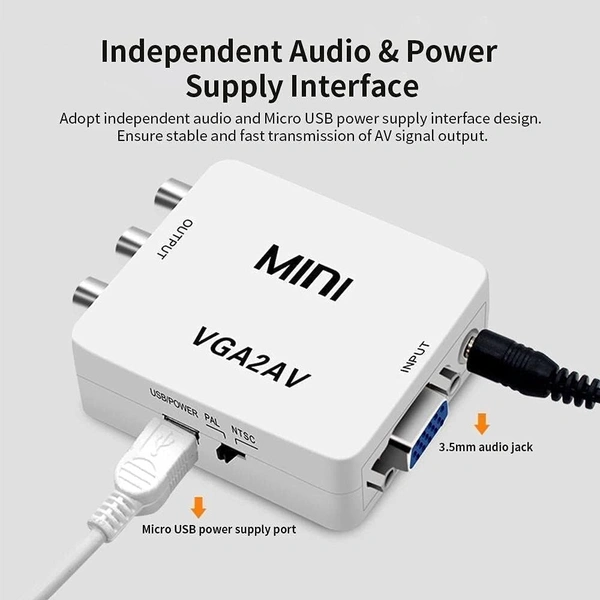 VGA to AV (MINI)                                  