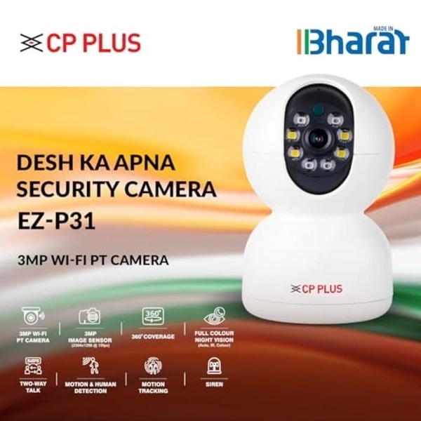 Cp plus 3mp wifi camera ezy lite