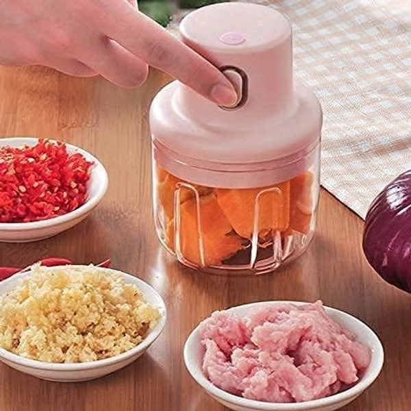 Usb garlic chopper
