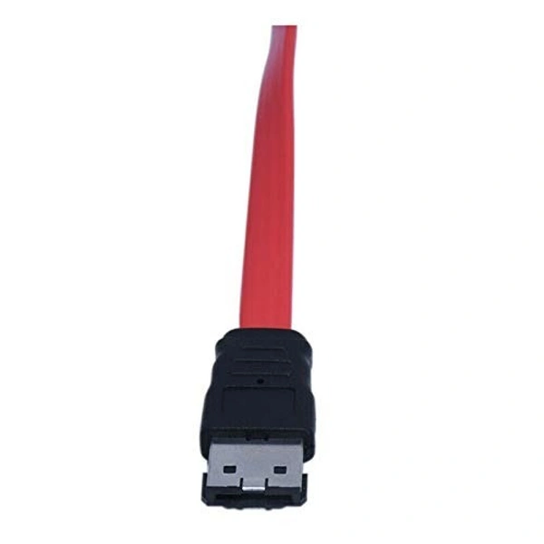 7 pin male female 50cm red color