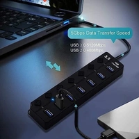 Usb hub 7 port / 7 switch