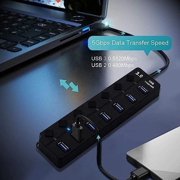Usb hub 7 port / 7 switch