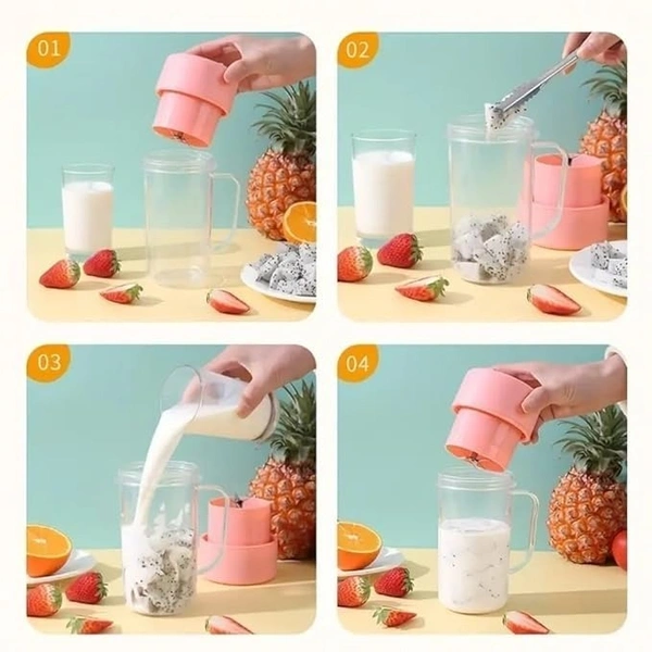 2 in 1 portable crusher and juicer