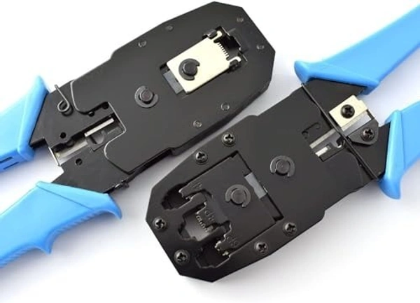 Crimping tool (blue handle) 