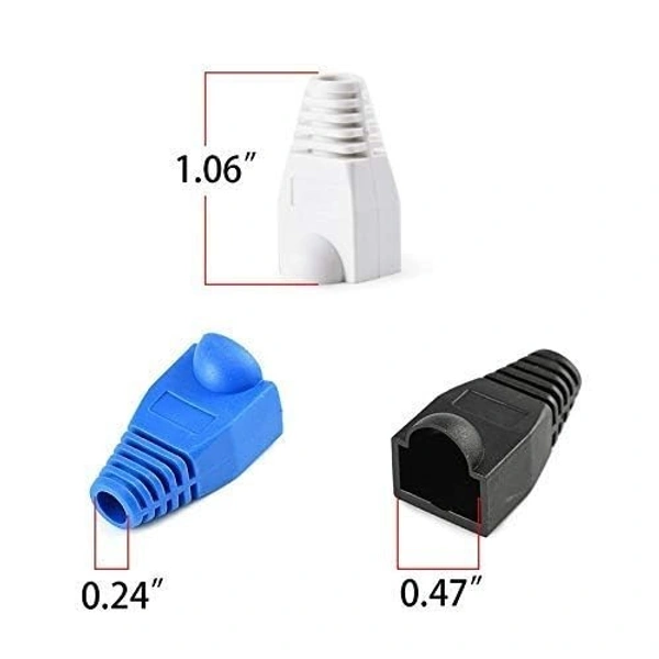 Rj 45 Boot Cat6 (Mix colour)
