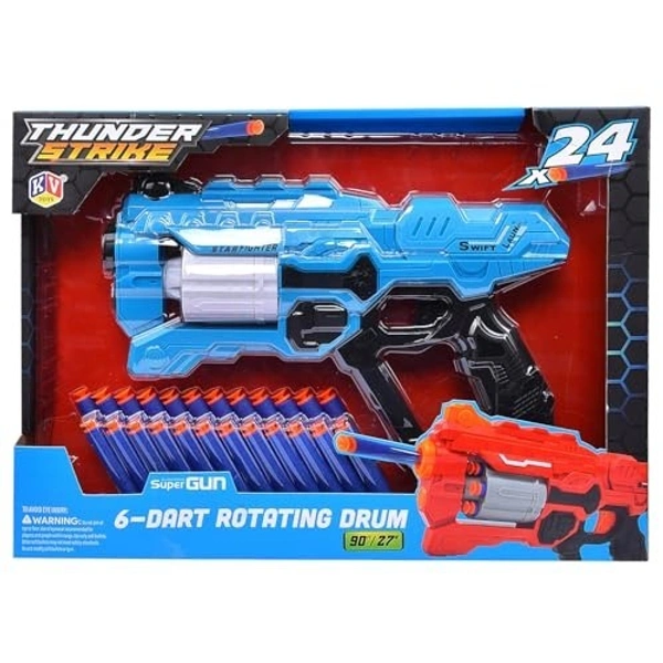 Thunder Strike 6-Dart Rotating Drum Super Gun