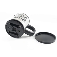 Self stiring coffee mug