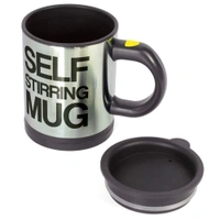 Self stiring coffee mug