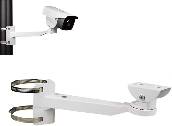 CCTV Pole Stand 701 with 2 clip