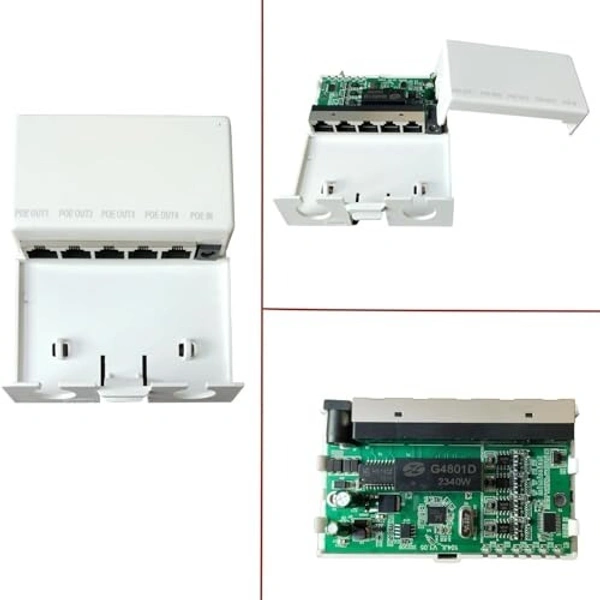 Waterproof 1by4Poe Repeater(no need power)