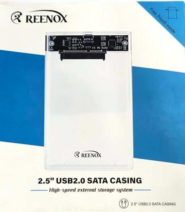 2.0Transparent Reenox HDD Enclosure