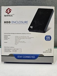 2.0 Black 2.5 Hdd Enclosure