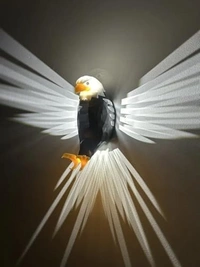 Eagle wall light