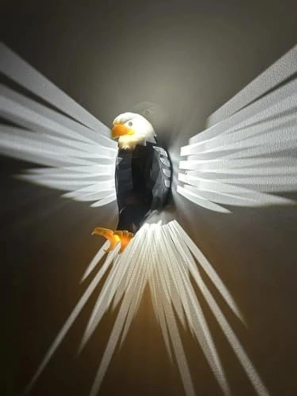 Eagle wall light