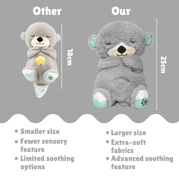 Breathing teddy bear