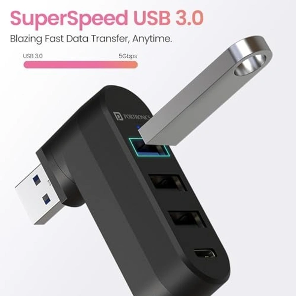 Usb hub 3.0 + 2.0 (rotation) 