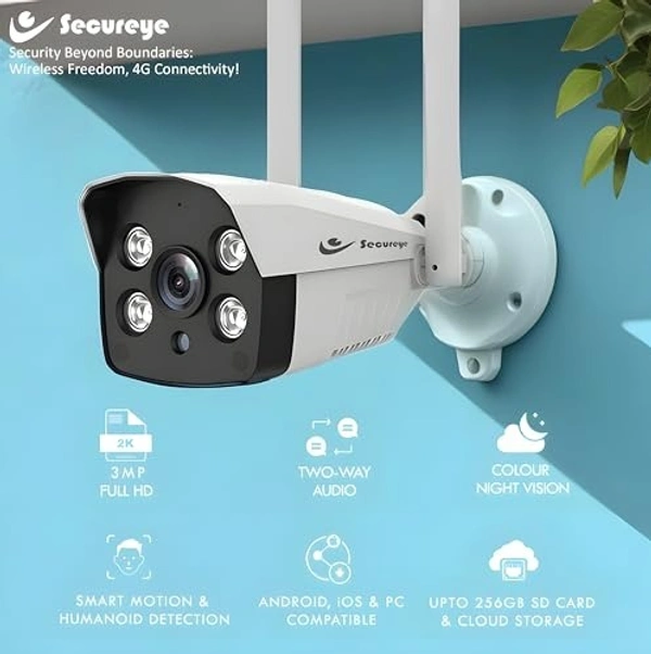 Secureye Bullet Guard Wifi 3MP HD
