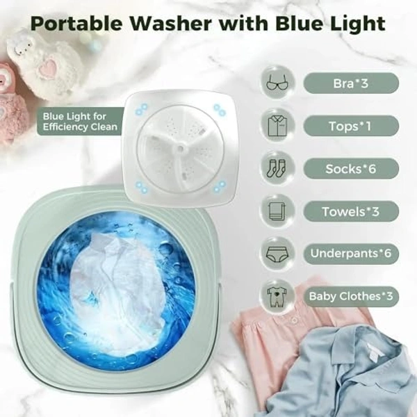 Portable mini washing machine