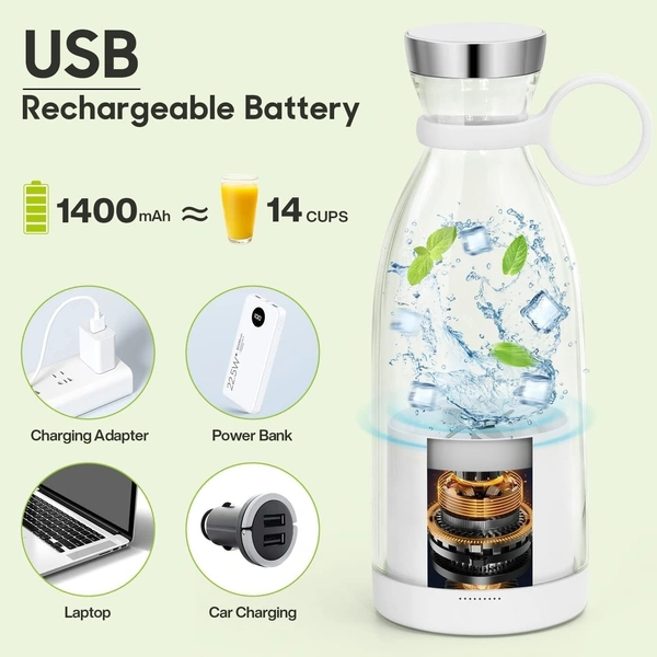 Usb bottle juicer
