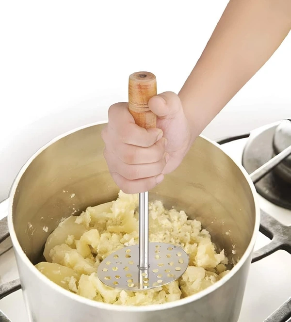 Master wooden masher handle