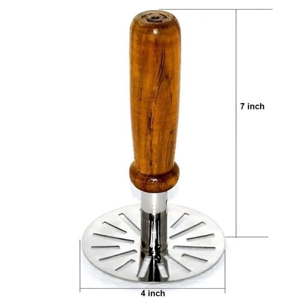 Master wooden masher handle