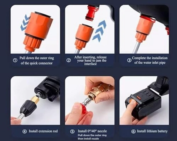 High pressure car washer