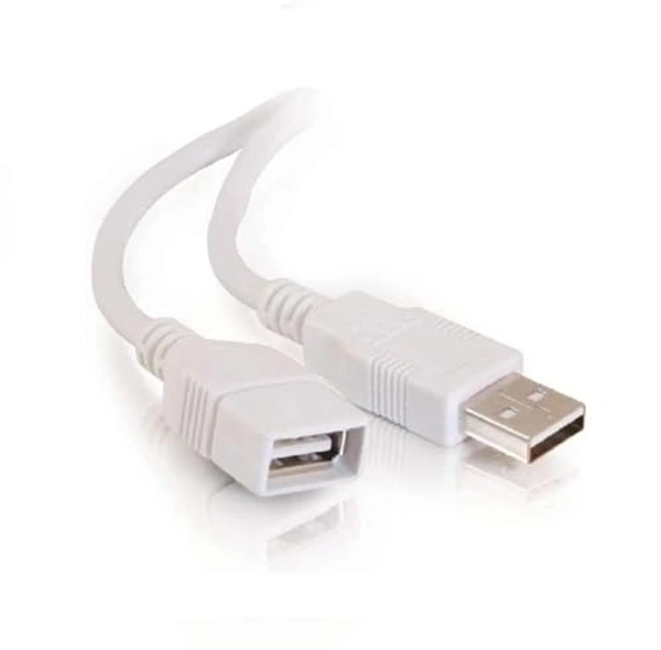 Usb extension white  - 1.5mtr