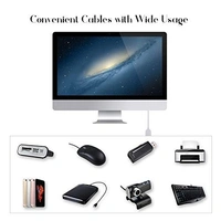 Usb extension white  - 1.5mtr