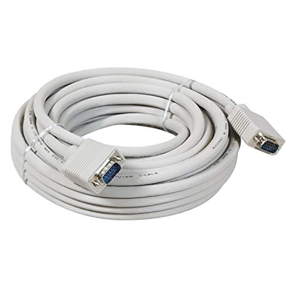 Vga cable white - 3mtr