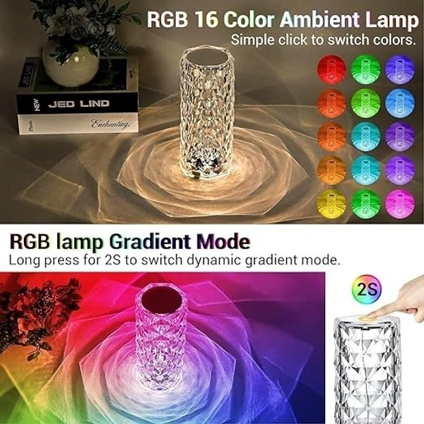 Crytal Lamp 16 Colours