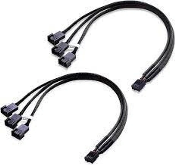 4 PIN female to male splitter (3 port) 