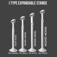 CCTV Stand 901 Straight (60cm - 120cm) 