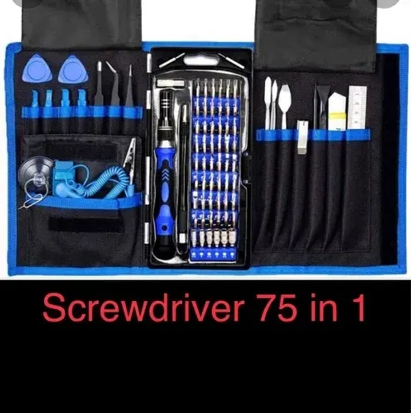 Screw driver 75 in1 (with pouch)