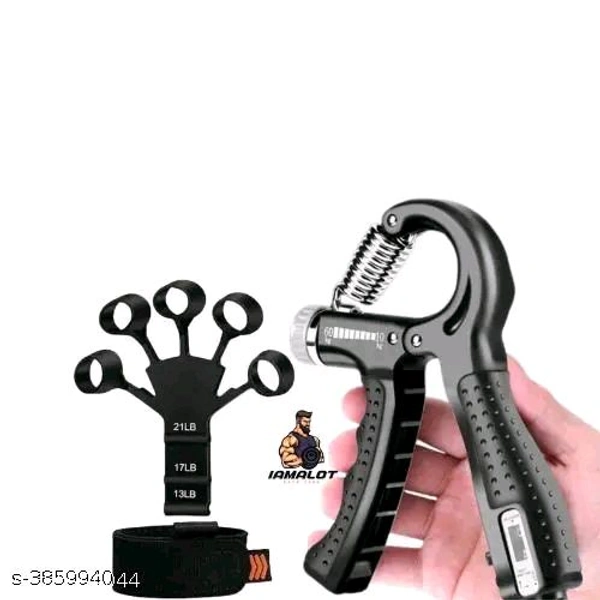 🧤 Hand Gripper + Finger Strengthener Combo