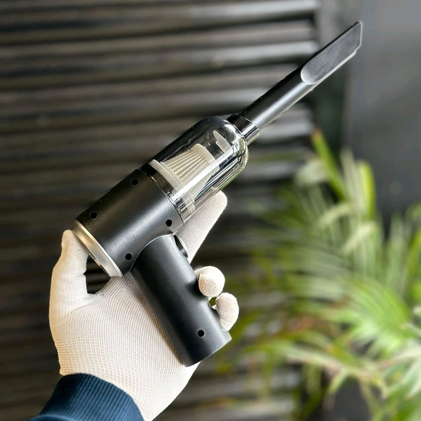 3 in 1 Portable Vacuum Cleaner Duster Blower Air Pump Wireless Handheld Clean Microscopic dust Like Car, Home,Computer, Laptop, Flower, Mirror Vehicle Interior Cleaner