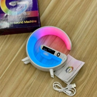4 in 1 Wireless Speaker, Night Light, Wireless Charger And Clock, 2024 New Bluetooth Speaker, 5W Fast Charge, Wireless Charging Lamp for Home Office, Mood Lamp for Wireless Charger