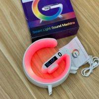 4 in 1 Wireless Speaker, Night Light, Wireless Charger And Clock, 2024 New Bluetooth Speaker, 5W Fast Charge, Wireless Charging Lamp for Home Office, Mood Lamp for Wireless Charger