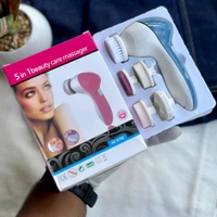 5 in 1 Electric Face Wash Machine Facial Pore Cleaner Body Cleaning Massage Mini Skin Beauty Massager TV Facial Cleaning Brush