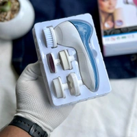 5 in 1 Electric Face Wash Machine Facial Pore Cleaner Body Cleaning Massage Mini Skin Beauty Massager TV Facial Cleaning Brush