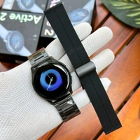 Active 2 Best Quality Smartwatch With 4 Different Random Color Premium Straps | 2.5D Curve HD Screen Full Touch Upto 1*2 days Battery Backup